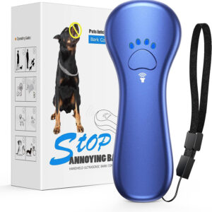 A New Anti Barking Device, Dog Barking Control Devices with a leash attached to it.