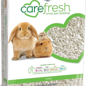 Carefresh 50 L 99% Dust-Free Small Pet Bedding with Odor Control - Natural White Paper.