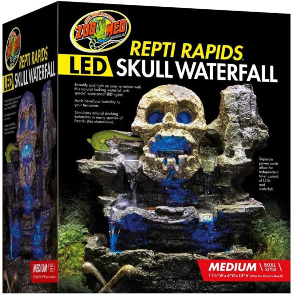 Product Name: Zoo Med Repti Rapids LED Skull Waterfall